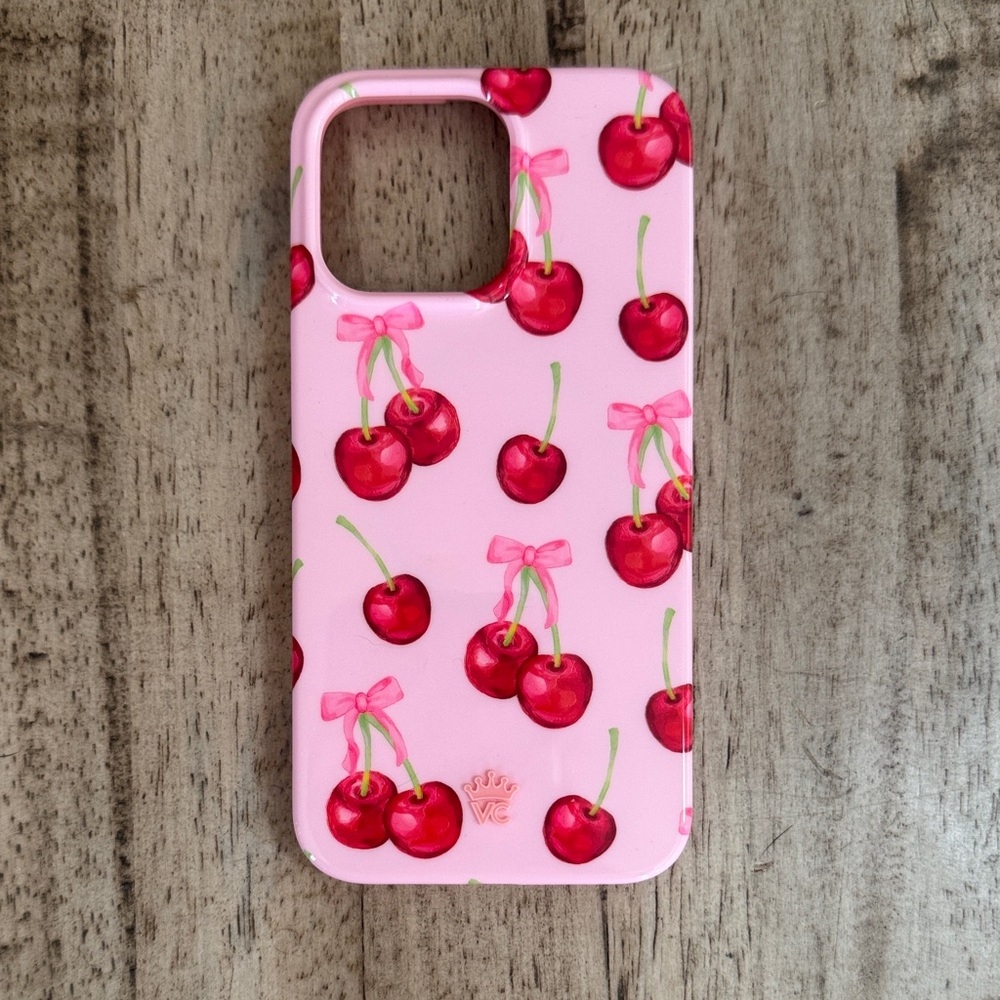 Velvet Caviar Pink Cherry Phone Case